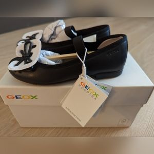 Geox Girls J Plie School Uniform Shoes - Toddler Size 10